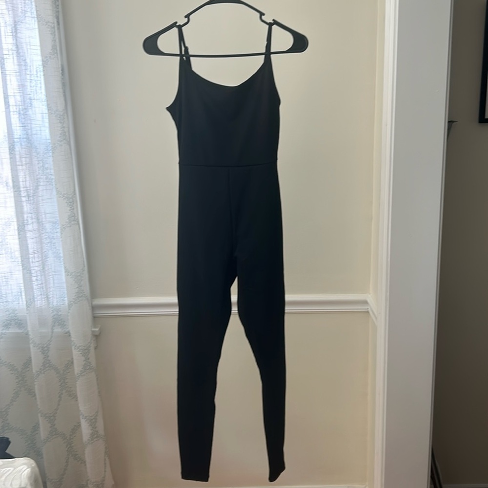 Wild Fable black ribbed jumpsuit Size Medium. NWT.